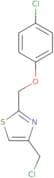 4-(Chloromethyl)-2-(4-chlorophenoxymethyl)-1,3-thiazole
