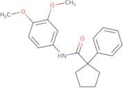 N-(3,4-dimethoxyphenyl)-1-phenylcyclopentane-1-carboxamide