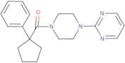 2-[4-(1-phenylcyclopentanecarbonyl)piperazin-1-yl]pyrimidine