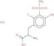 2-Amino-3-(2-fluoro-4-hydroxy-3-methanesulfonylphenyl)propanoic acid hydrochloride