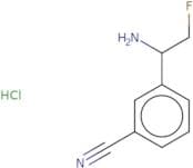 3-(1-Amino-2-fluoroethyl)benzonitrile hydrochloride