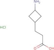 3-(3-Aminocyclobutyl)propanoic acid hydrochloride