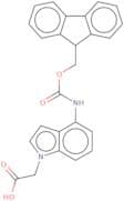 2-[4-({[(9H-Fluoren-9-yl)methoxy]carbonyl}amino)-1H-indol-1-yl]acetic acid