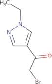 2-Bromo-1-(1-ethyl-1H-pyrazol-4-yl)ethan-1-one