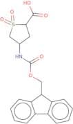4-({[(9H-Fluoren-9-yl)methoxy]carbonyl}amino)-1,1-dioxo-1λ6-thiolane-2-carboxylic acid