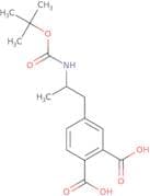4-(2-{[(tert-Butoxy)carbonyl]amino}propyl)benzene-1,2-dicarboxylic acid