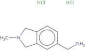 (2-Methyl-2,3-dihydro-1H-isoindol-5-yl)methanamine dihydrochloride