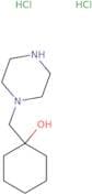 1-[(Piperazin-1-yl)methyl]cyclohexan-1-ol dihydrochloride