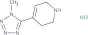 4-(1-Methyl-1H-1,2,3,4-tetrazol-5-yl)-1,2,3,6-tetrahydropyridine hydrochloride