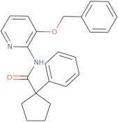 N-[3-(benzyloxy)pyridin-2-yl]-1-phenylcyclopentane-1-carboxamide
