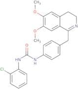 1-(4-((6,7-dimethoxy(3,4-dihydroisoquinolyl))methyl)phenyl)-3-(2-chlorophenyl)urea
