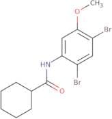 N-(2,4-dibromo-5-methoxyphenyl)cyclohexylformamide