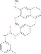 1-(4-((6,7-dimethoxy(3,4-dihydroisoquinolyl))methyl)phenyl)-3-(3-iodophenyl)urea