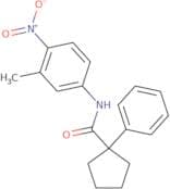 N-(3-methyl-4-nitrophenyl)(phenylcyclopentyl)formamide
