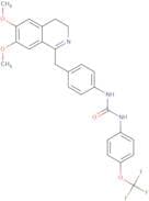 1-(4-((6,7-dimethoxy(3,4-dihydroisoquinolyl))methyl)phenyl)-3-(4-(trifluoromethoxy)phenyl)urea