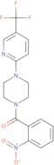 2-nitrophenyl 4-(5-(trifluoromethyl)(2-pyridyl))piperazinyl ketone