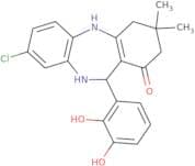 2,10-diaza-9-(2,3-dihydroxyphenyl)-13-chloro-5,5-dimethyltricyclo[9.4.0.0<3,8>]pentadeca-1(11),3(8…