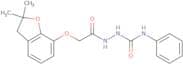 1-(2-(2,2-dimethyl(3-oxaindan-4-yloxy))acetyl)-4-phenylsemicarbazide