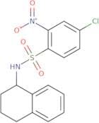 ((4-chloro-2-nitrophenyl)sulfonyl)-1,2,3,4-tetrahydronaphthylamine