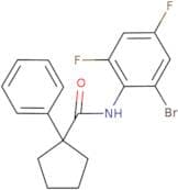 N-(2-bromo-4,6-difluorophenyl)-1-phenylcyclopentane-1-carboxamide