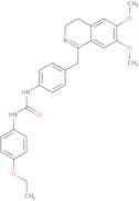 1-(4-((6,7-dimethoxy(3,4-dihydroisoquinolyl))methyl)phenyl)-3-(4-ethoxyphenyl)urea