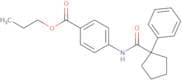 propyl 4-(1-phenylcyclopentaneamido)benzoate