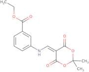 ethyl 3-(((4,4-dimethyl-2,6-dioxo-3,5-dioxanylidene)methyl)amino)benzoate