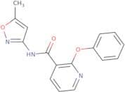 N-(5-methylisoxazol-3-yl)(2-phenoxy(3-pyridyl))formamide
