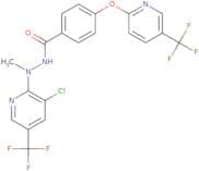 N-((3-chloro-5-(trifluoromethyl)(2-pyridyl))methylamino)(4-(5-(trifluoromethyl)(2-pyridyloxy))phen…