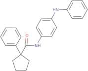1-phenyl-N-[4-(phenylamino)phenyl]cyclopentane-1-carboxamide