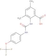 3,5-dimethyl-2-(((4-(trifluoromethoxy)phenyl)amino)carbonylamino)benzoic acid