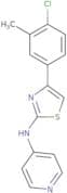 (4-(4-chloro-3-methylphenyl)(2,5-thiazolyl))-4-pyridylamine