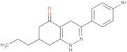 3-(4-bromophenyl)-7-propyl-1,4,6,7,8-pentahydrocinnolin-5-one