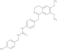1-(4-((6,7-dimethoxy(3,4-dihydroisoquinolyl))methyl)phenyl)-3-((4-methylphenyl)methyl)urea