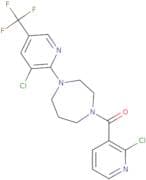 4-chloro(3-pyridyl) 4-(3-chloro-5-(trifluoromethyl)(2-pyridyl))(1,4-diazaperhydroepinyl) ketone