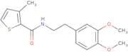 N-(2-(3,4-dimethoxyphenyl)ethyl)(3-methyl(2-thienyl))formamide