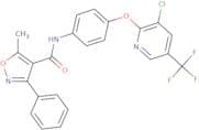 N-(4-(3-chloro-5-(trifluoromethyl)(2-pyridyloxy))phenyl)(5-methyl-3-phenylisoxazol-4-yl)formamide