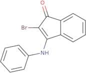 2-bromo-3-(phenylamino)inden-1-one