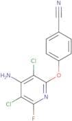4-(4-amino-3,5-dichloro-6-fluoro-2-pyridyloxy)benzenecarbonitrile
