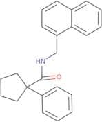 N-[(naphthalen-1-yl)methyl]-1-phenylcyclopentane-1-carboxamide