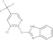 2-benzimidazol-2-ylthio-3-chloro-5-(trifluoromethyl)pyridine