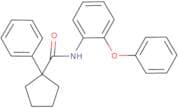 N-(2-phenoxyphenyl)-1-phenylcyclopentane-1-carboxamide