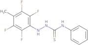 1-(2,3,5,6-tetrafluoro-4-methylphenyl)-4-phenylthiosemicarbazide