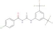 1-(3,5-bis(trifluoromethyl)phenyl)-3-(4-chlorobenzoyl)thiourea