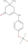 5,5-dimethyl-3-((4-(trifluoromethoxy)phenyl)amino)cyclohex-2-en-1-one