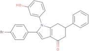 2-(4-bromophenyl)-1-(3-hydroxyphenyl)-6-phenyl-5,6,7-trihydroindol-4-one
