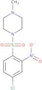4-chloro-1-((4-methylpiperazinyl)sulfonyl)-2-nitrobenzene