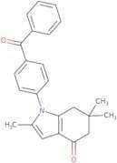 2,6,6-trimethyl-1-(4-(phenylcarbonyl)phenyl)-5,6,7-trihydroindol-4-one