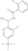 (2-chloro(3-pyridyl))-N-((3-chloro-5-(trifluoromethyl)(2-pyridyl))methylamino)formamide