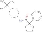 N-(4-(tert-butyl)cyclohexyl)(phenylcyclopentyl)formamide